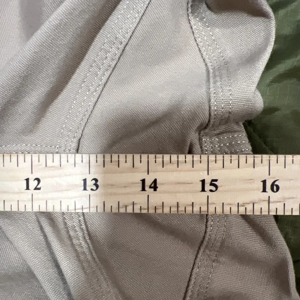 Duluth Trading Mens Pants 44x30 Tan Coolmax Flex Firehose Cargo Stretch Workwear